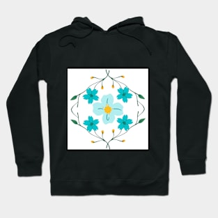 Floral Design Hoodie